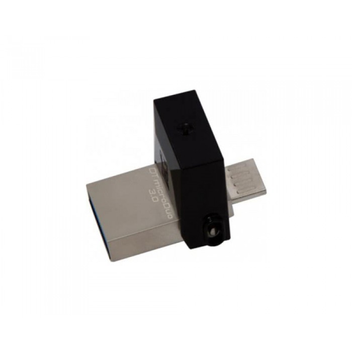 USB 3.0 Flash Drive 16Gb Kingston DataTraveler microDuo, Silver/Black (DTDUO3/16GB)