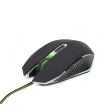Мышь Gembird MUSG-001-G, Green USB, игровая