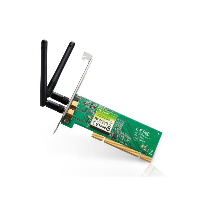 Мережева карта PCI TP-LINK TL-WN851ND Wi-Fi 802.11g/n 300Mb, 2 антени, що знімаються