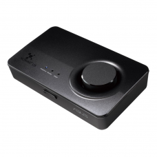 Звуковая карта Asus Xonar U5, Black, 5.1, USB 2.0, 104 дБ, C-Media CM6631A, Box (90YB00FB-M0UC00)