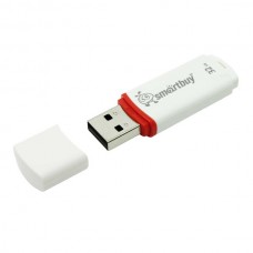 USB Flash Drive 32Gb Smartbuy Crown White / SB32GBCRW-W