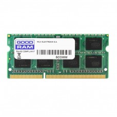 Память SO-DIMM, DDR3, 8Gb, 1600 MHz, Goodram, 1.35V (GR1600S3V64L11/8G)