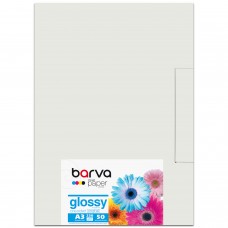 Фотопапір Barva, глянсовий, A3, 230 г/м², 50 арк, серія 