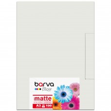 Фотопапір Barva, матовий, A3, 90 г/м², 100 арк, серія 