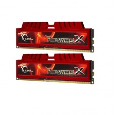 Память 4Gb x 2 (8Gb Kit) DDR3, 1600 MHz, G.Skill RipjawsX, Red (F3-12800CL9D-8GBXL)