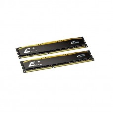 Пам'ять 8Gb x 2 (16Gb Kit) DDR4, 2400 MHz, Team Elite Plus, Black/Yellow (TPD416G2400HC16DC01)