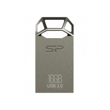 USB 3.0 Flash Drive 16Gb Silicon Power Jewel J50 Titanium / 70/25Mbps / SP016GBUF3J50V1T