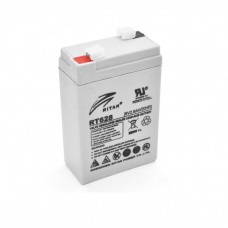 Батарея для ИБП 6В 2.8Ач AGM Ritar RT628 / 6V 2.8Ah / 66х33х104 мм