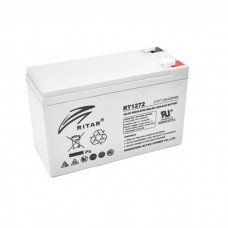 Батарея для ИБП 12В 7.2Ач AGM Ritar RT1272 / 12V 7.2Ah / 151х65х100 мм