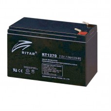 Батарея для ДБЖ 12В 8Ач AGM Ritar RT1280, 151х65х100 мм (RT1280.)