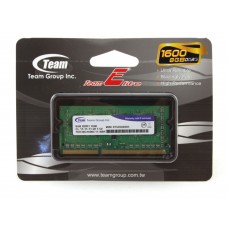 Память SO-DIMM, DDR3, 8Gb, 1600 MHz, Team Elite, 1.5V (TED38G1600C11-S01)