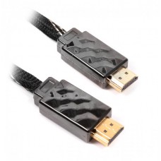 Кабель HDMI - HDMI 3 м Viewcon Black, V1.4, позолочені конектори (VD 515-3М)
