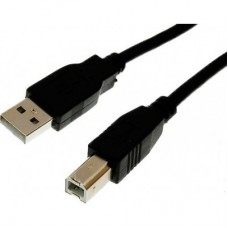 Кабель USB 2.0 (AM) - USB 2.0 (BM), 3.0 м, Black, Cablexpert (CCF-USB2-AMBM-10)