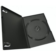Box DVD/CD (13.5 мм х 19 мм) на 1 диск, 9 mm, Black, 100 шт