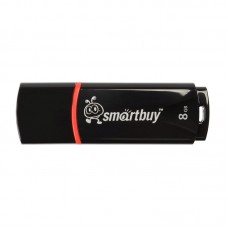 USB Flash Drive 8Gb Smartbuy Crown Black / SB8GBCRW-K