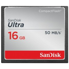 Карта памяти CompactFlash, 16Gb, SanDisk Ultra (SDCFHS-016G-G46)