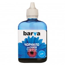 Чернила Barva Canon CL-38/41/51/441/511/513, Cyan, 90 мл, водорастворимые (C521-286)