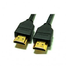 Кабель HDMI - HDMI 5 м Atcom Black, V1.4, позолочені конектори (17393)