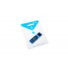 USB Flash Drive 8Gb Smartbuy Glossy series Blue / SB8GBGS-B