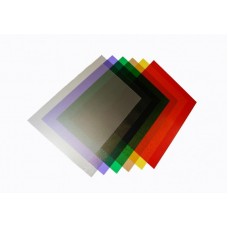 Обложки для переплета D&A Art, A4, 180 мкм, прозрачные, красные, 100 шт (1220102020600)