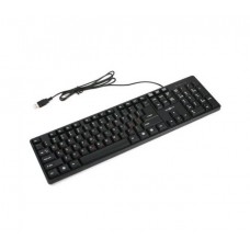Клавіатура Maxxter KB-109-U стандартная, USB, Black