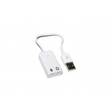 Звукова карта USB 2.0, 7.1, на дроті, Box