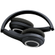 Навушники Logitech H600, Black, USB, бездротові, мікрофон (981-000342)