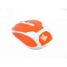 Мышь Maxxter Mr-317-O беспроводная, USB, White-Orange