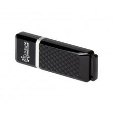 USB Flash Drive 16Gb Smartbuy Quartz series Black / SB16GBQZ-K