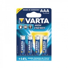 Батарейки AAA, Varta, 4 шт, лужна, 1.5V, Blister (4903)