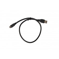 Кабель USB - micro USB 0.5 м Cablexpert Black, преміум (CCP-mUSB2-AMBM-0.5M)