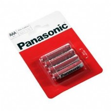 Батарейка AAA (R03), сольова, Panasonic Red Zink, 4шт, 1.5V, Blister (R03REL/4BP)