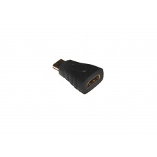 Адаптер Mini HDMI (M) - HDMI (F), Atcom, Black (5285)