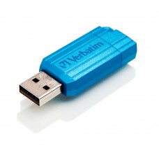 USB Flash Drive 16Gb Verbatim Store'N'Go Pin Stripe Blue / 49068