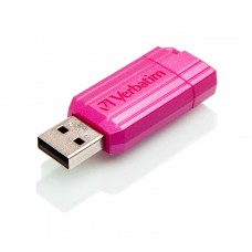 USB Flash Drive 32Gb Verbatim PinStripe, Pink (49056)