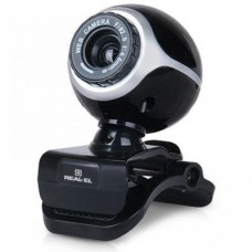 Веб-камера REAL-EL FC-100 Black, 1.3 Mp