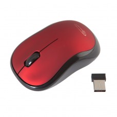 Миша Gemix GM180 1200 DPI бездротова, Red, Міні-USB ресивер