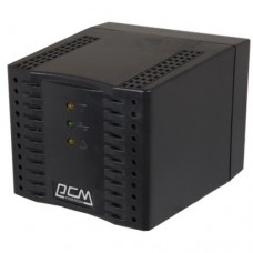 Стабілізатор Powercom TCA-600 черный ступенчатый, 300Вт, вход 220В+/-20%, выход 220V +/- 7%
