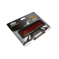Пам'ять 4Gb DDR3, 1600 MHz, Team Elite Plus, Red (TPRD34G1600HC1101)