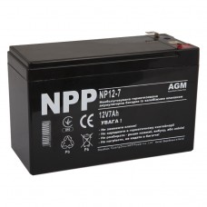 Батарея для ДБЖ 12В 7Ач NPP NP12-7
