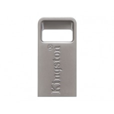 USB 3.1 Flash Drive 16Gb Kingston DataTraveler Micro 3.1, Silver, металлический корпус (DTMC3/16GB)