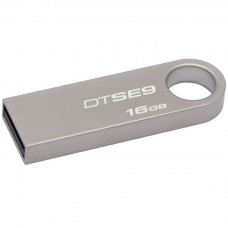 USB Flash Drive 16Gb Kingston SE9 Silver / 10/5Mbps / DTSE9H/16GB
