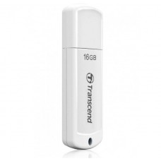 USB Flash Drive 16Gb Transcend JetFlash 370, White (TS16GJF370)