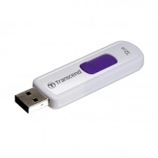USB Flash Drive 32Gb Transcend 530 White-Purple / 21/10Mbps / TS32GJF530