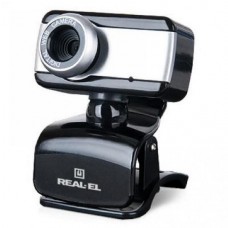 Веб-камера REAL-EL FC-130 Black, 1.3 Mp