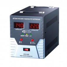 Стабилизатор Gemix GDX-2000, 2000 VA (1400 Вт), вход. напряжение 140-260В, вых напряжение 220В