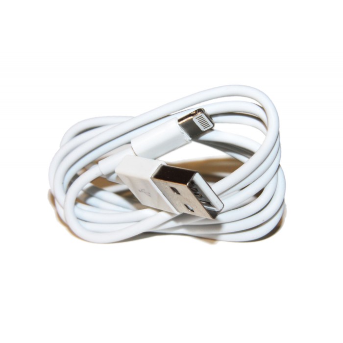 Кабель USB - Lightning 1 м Continent White, Shrink (DCI-2100WT/OEM)