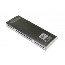Card Reader зовнішній Siyoteam SY-661 Premium, Metal SD/MMC/SDHC/SDXC/MiniSD/T-Flash/MicroSD/M2