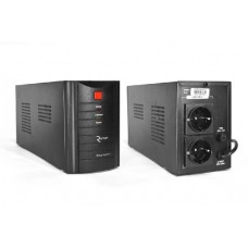 Джерело безперебійного живлення Ritar RTP500 (300W) Standby-L, LED, AVR, 4st, 2xSCHUKO socket, 1x12V4.5Ah, plastik Case. Q4