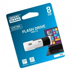 USB Flash Drive 8Gb Goodram Colour Mix Black-White / 16/9Mbps / UCO2-0080KWR11